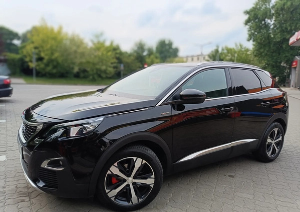 samochody osobowe Peugeot 3008 cena 86000 przebieg: 151100, rok produkcji 2018 z Kielce